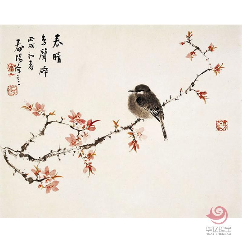 霍春阳孤品定制《春晴》