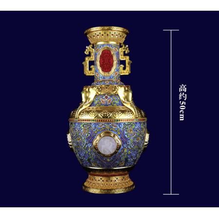 《中华复兴五福瓶》纪念紫禁城建成600周年