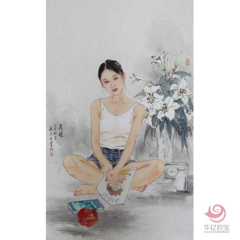 赵永夫《晨曦》60x96cm