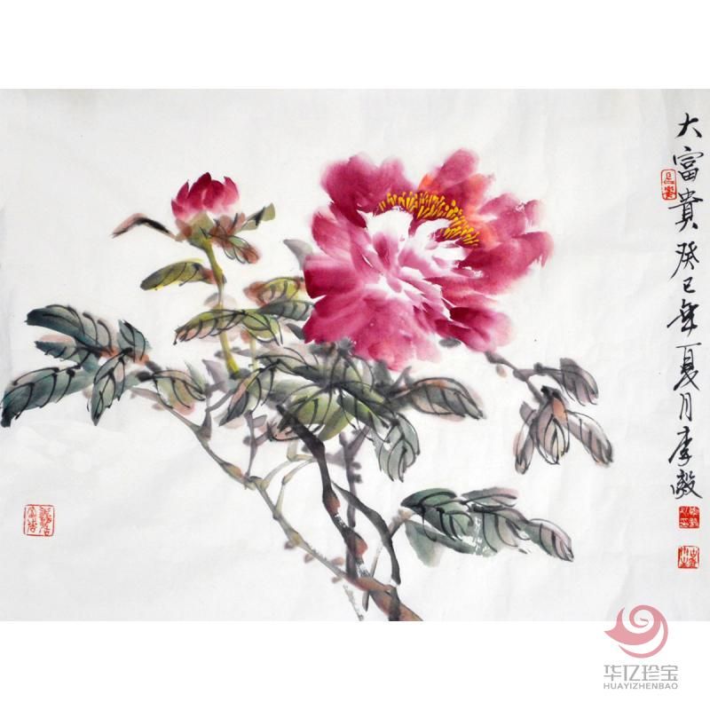 李毅《大富贵》68×50cm