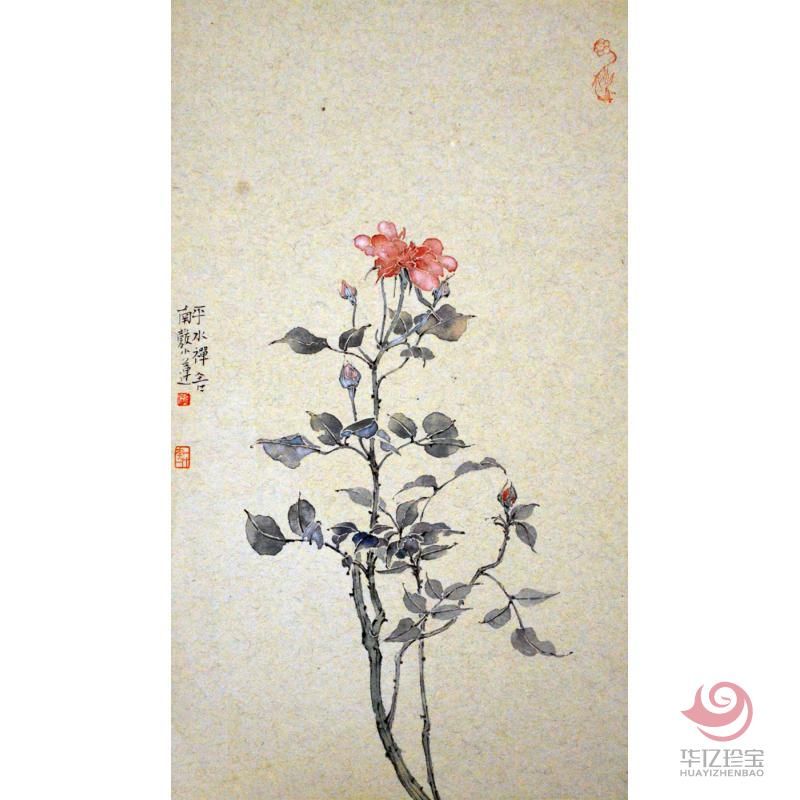 高强《月季》2平尺