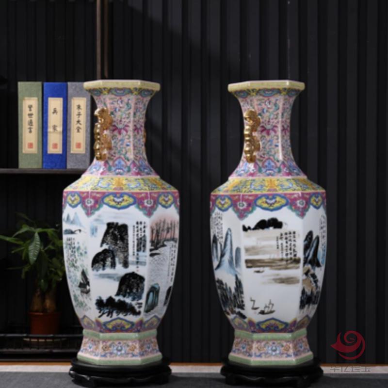 李文跃大师创作瓷器《白石墨韵·瓷画双绝》