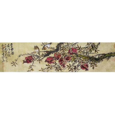 多子多福，吉祥白头