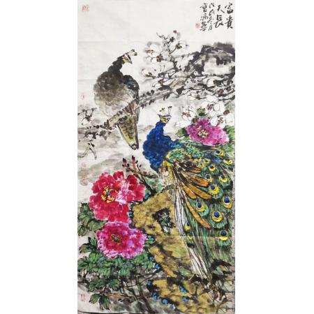 曹瑞华作品玉堂富贵