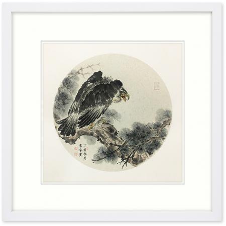 中国美术家协会会员 马震全《雄姿》