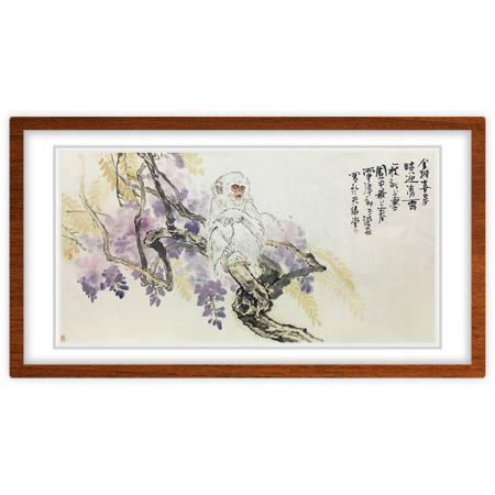 中国美术家协会会员 金涌焱《金猴喜春》
