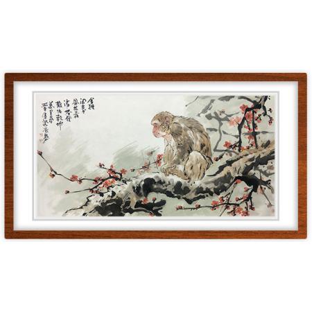 中国美术家协会会员 金涌焱《金猴闹春》