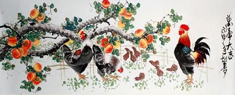 胡梦年年有余万事大吉双组合画 国画年年有余万事大吉 胡梦年年有余万事大吉双组合画 国画年年有余万事大吉