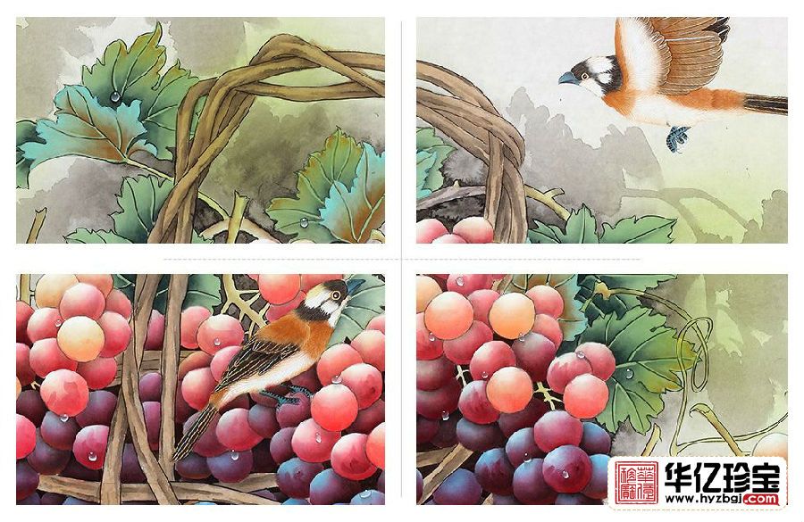 新生代潜力画家羽墨作品《硕果累累》 新生代潜力画家羽墨作品《硕果累累》