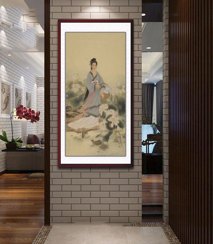 赵永夫《西施浣纱》98x160cm